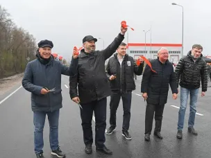 Трехкилометровую дорогу построили в Дзержинске при участии коммерческого партнера